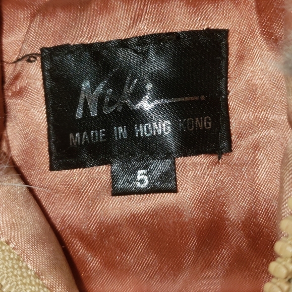 Girls Rabbit Fur Coat - Picture 3 of 3